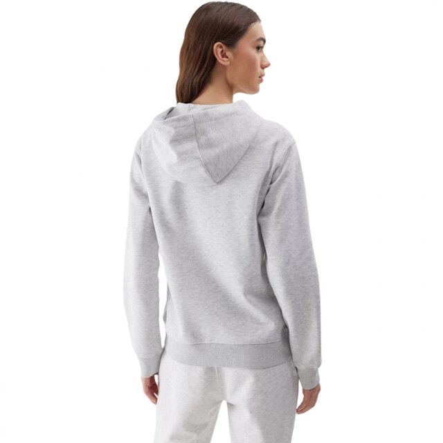 4F Dames wss24tswsf0956 hoodie met volledige rits UTPP3840_grey large