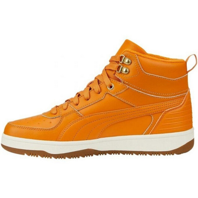 Puma Heren rebound rugged leather trainers UTPP3921_orange large