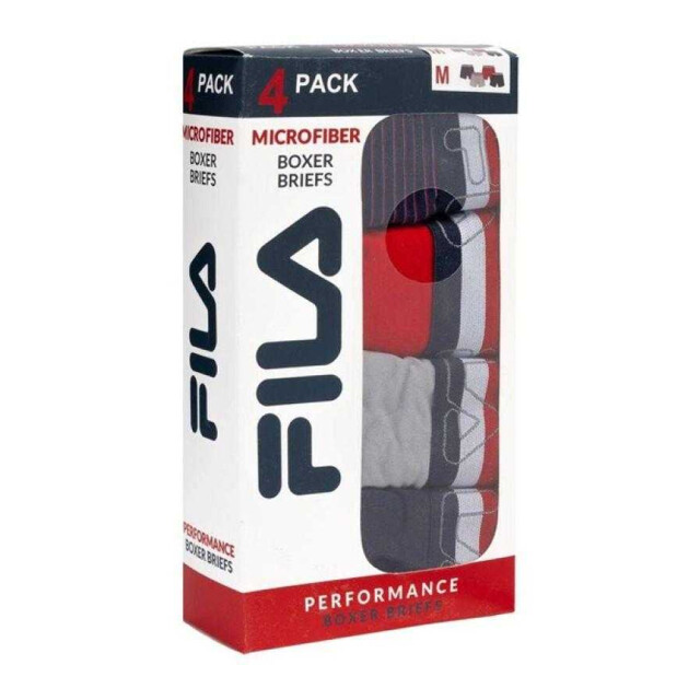 Fila Performance boxershorts heren (set van 4) UTPP3812_navyredgrey large
