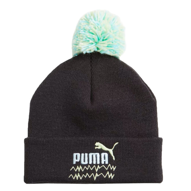 Puma Mixmatch pom pom muts voor kinderen/kinderen UTPP3794_black large
