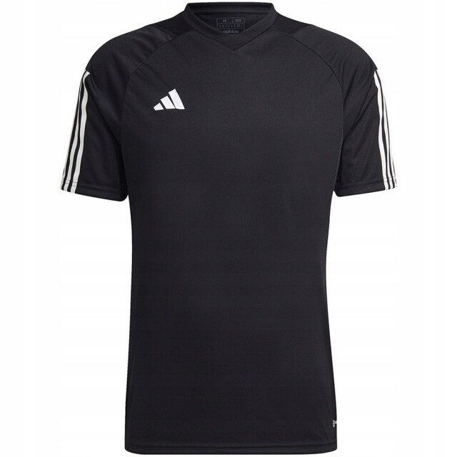 Adidas Heren tiro 23 wedstrijd-t-shirt UTPP378_black large