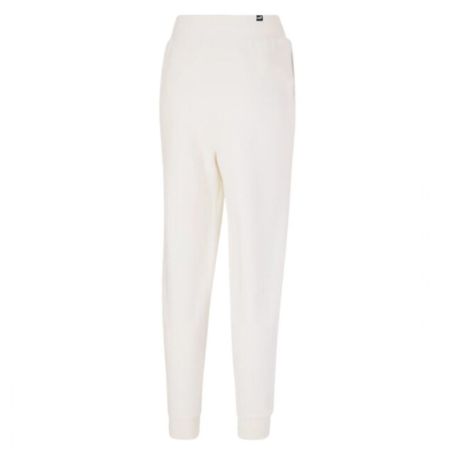 Puma Dames ess+ geborduurde joggingbroek hoge taille UTPP3781_beige large