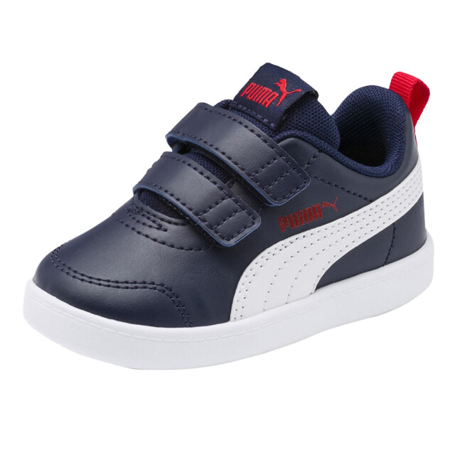 Puma Kinderen/kinderen courtflex v2 suède trainers UTPP3751_navyblue large