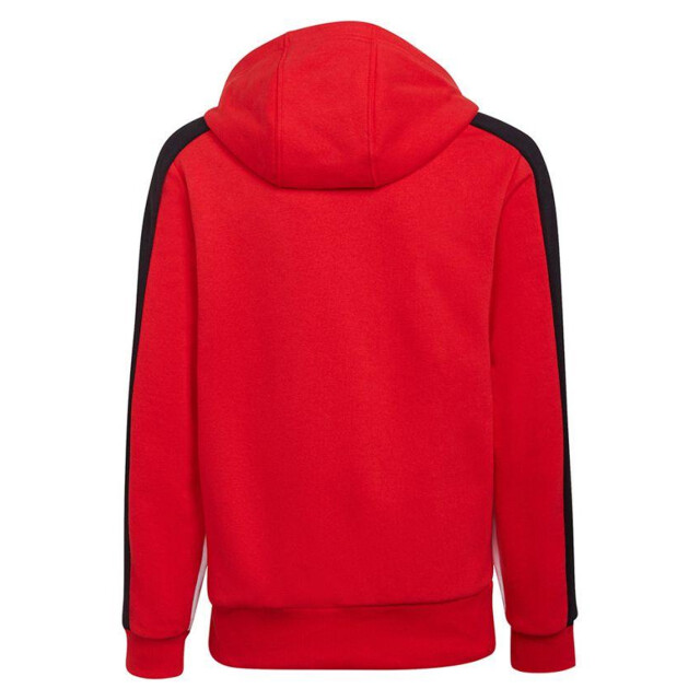 Adidas Kinder/kids kleurblok fleece hoodie UTPP3710_whitered large