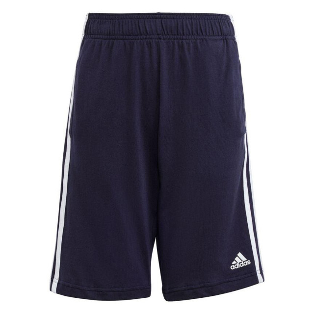 Adidas Kinder/kids essentials gebreide 3 strepen korte broek UTPP3713_navyblue large