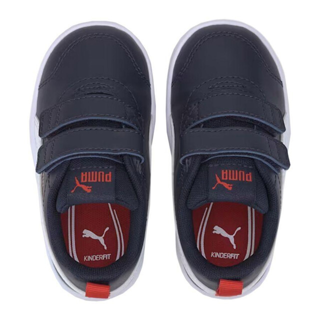 Puma Kinderen/kinderen courtflex v2 suède trainers UTPP3751_navyblue large