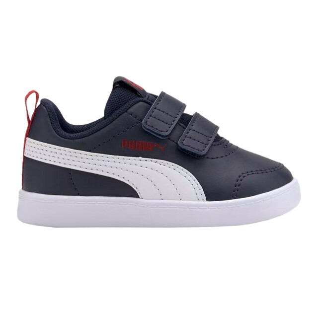 Puma Kinderen/kinderen courtflex v2 suède trainers UTPP3751_navyblue large
