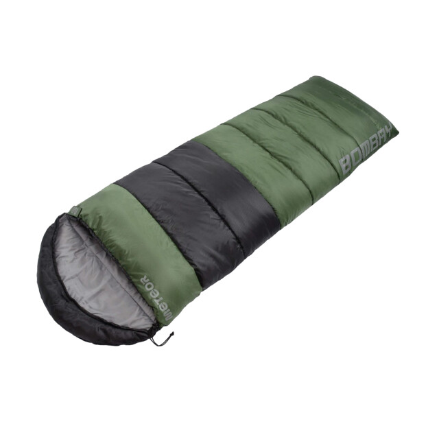 Meteor Bombay slaapzak UTPP3789_blackdarkgreen large