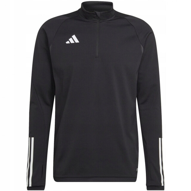Adidas Heren tiro 23 competition quarter zip training sweatshirt UTPP3670_black large
