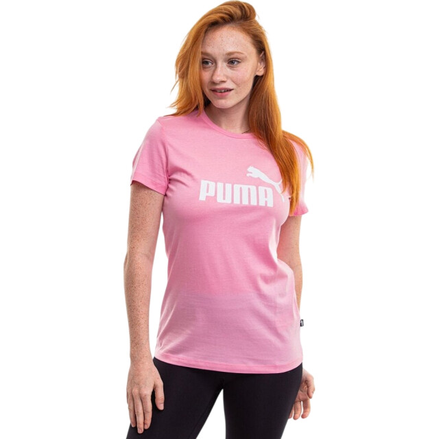 Puma Dames essential logo t-shirt UTPP3673_pink large