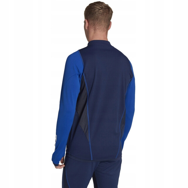 Adidas Heren tiro 23 competition quarter zip training sweatshirt UTPP3670_blue large