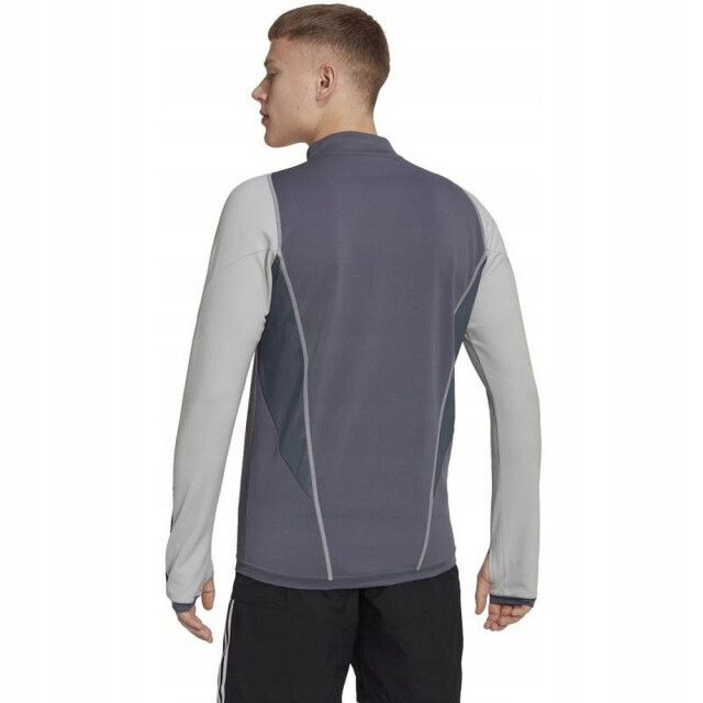 Adidas Heren tiro 23 competition quarter zip training sweatshirt UTPP3670_greysilver large