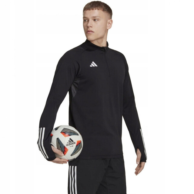 Adidas Heren tiro 23 competition quarter zip training sweatshirt UTPP3670_black large