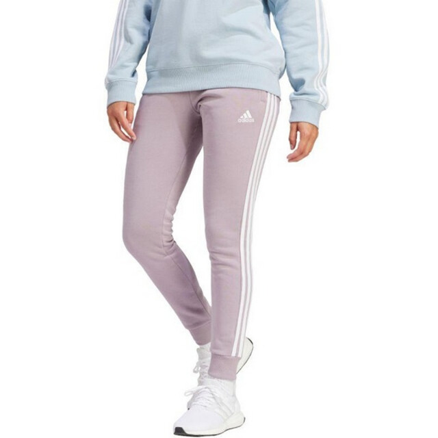 Adidas Dames essentials fleece 3 strepen joggingbroek UTPP3664_violet large