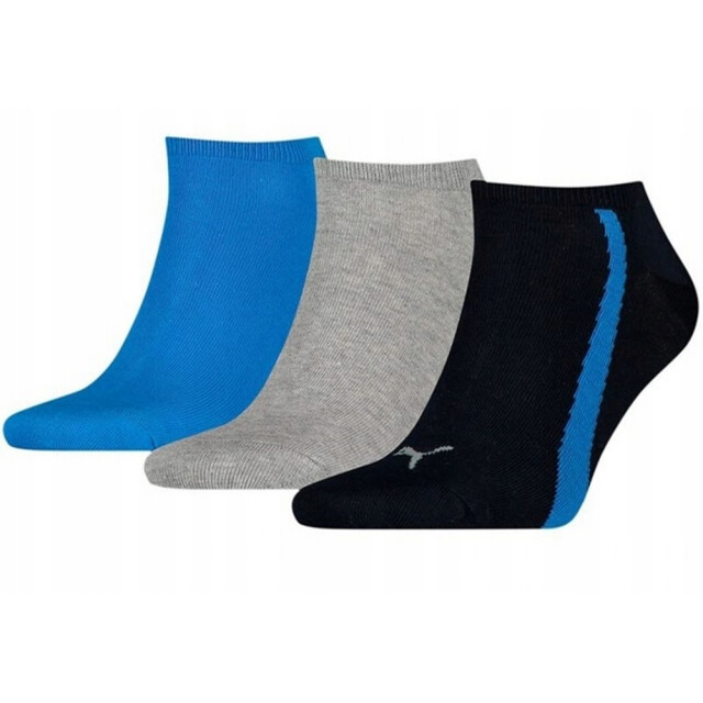 Puma Lifestyle enkelsokken voor volwassenen (pak van 3) UTPP3621_blackgreyblue large