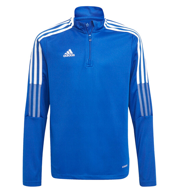 Adidas Trainingsshirt tiro 21 quarter zip voor kinderen/kinderen UTPP3516_blue large