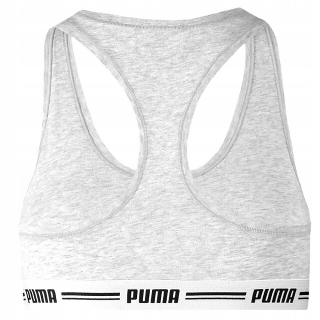 Puma Dames racerback sportbeha UTPP346_greysilver large