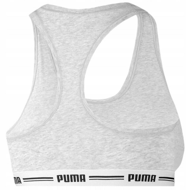 Puma Dames racerback sportbeha UTPP346_greysilver large