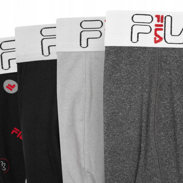 Fila Performance boxershorts heren (set van 4) UTPP3456_blackgrey large