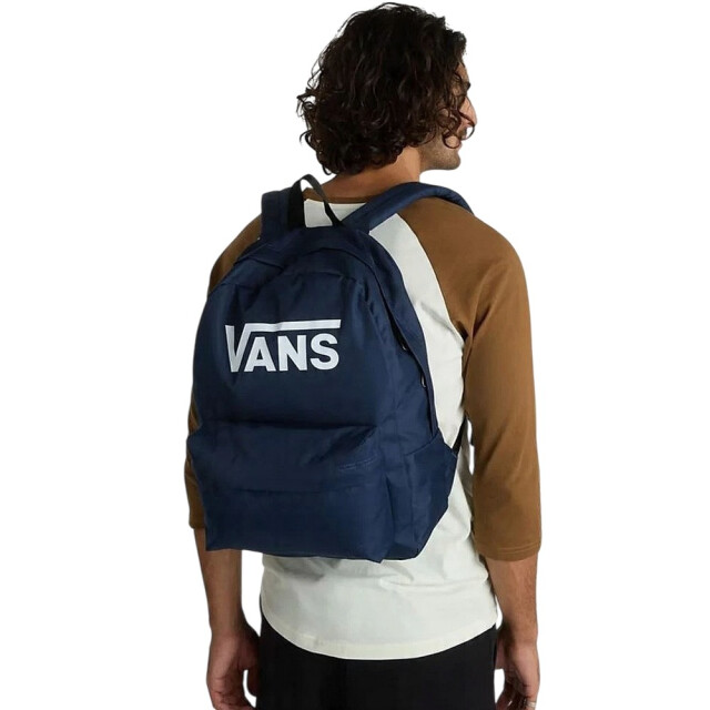 Vans Old skool gedrukte 22l rugzak UTPP3443_navyblue large