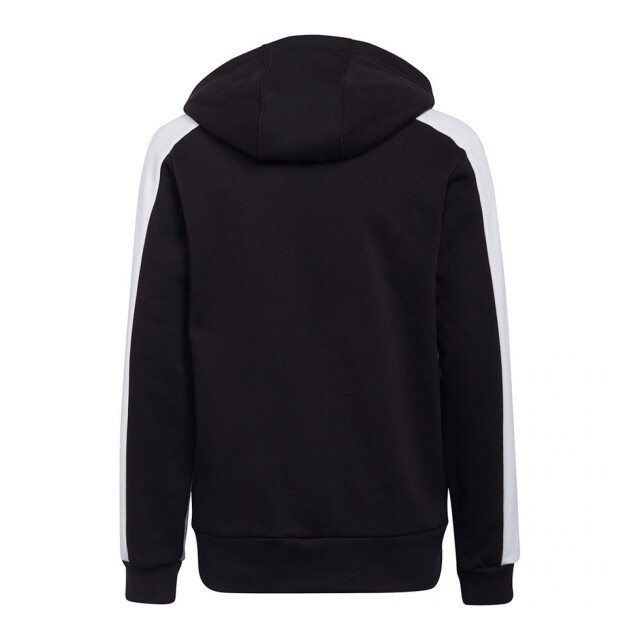 Adidas Childrens/kids kleurblok hoodie UTPP3382_blackgrey large