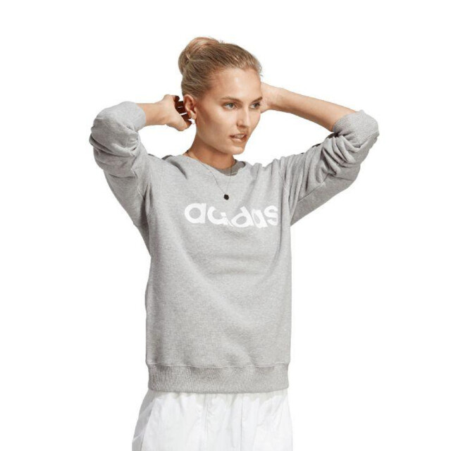 Adidas Dames essentials lineair sweatshirt UTPP3286_grey large