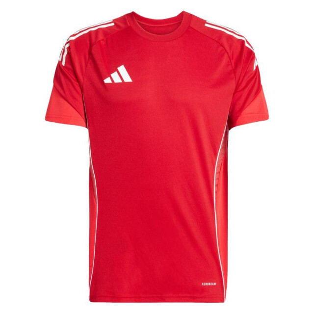 Adidas Heren tiro 25 wedstrijd-trainings-t-shirt UTPP3273_red large