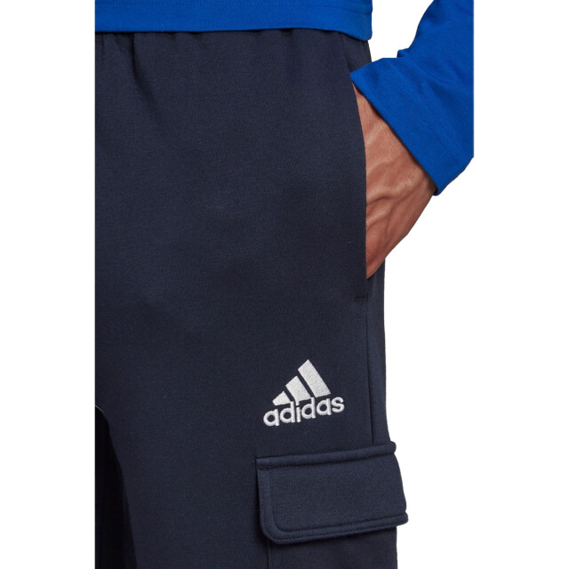 Adidas Heren essentials fleece tapered leg regular joggingbroek UTPP3259_navyblue large