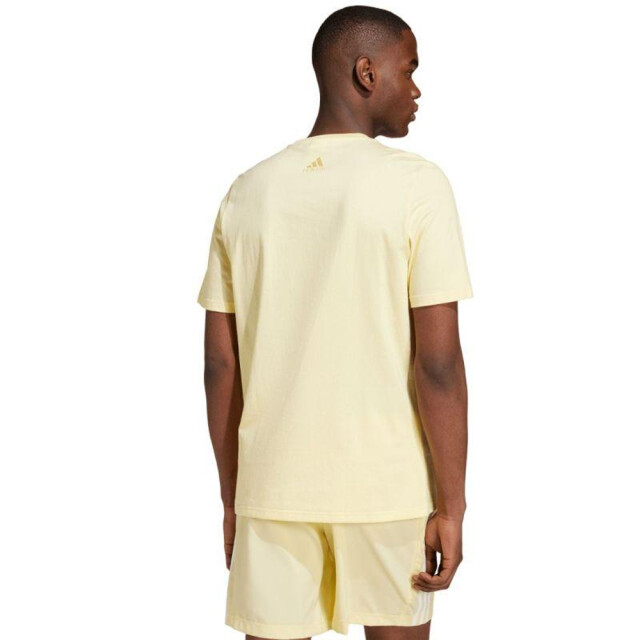 Adidas Heren essentials groot logo single jersey t-shirt UTPP3173_yellow large