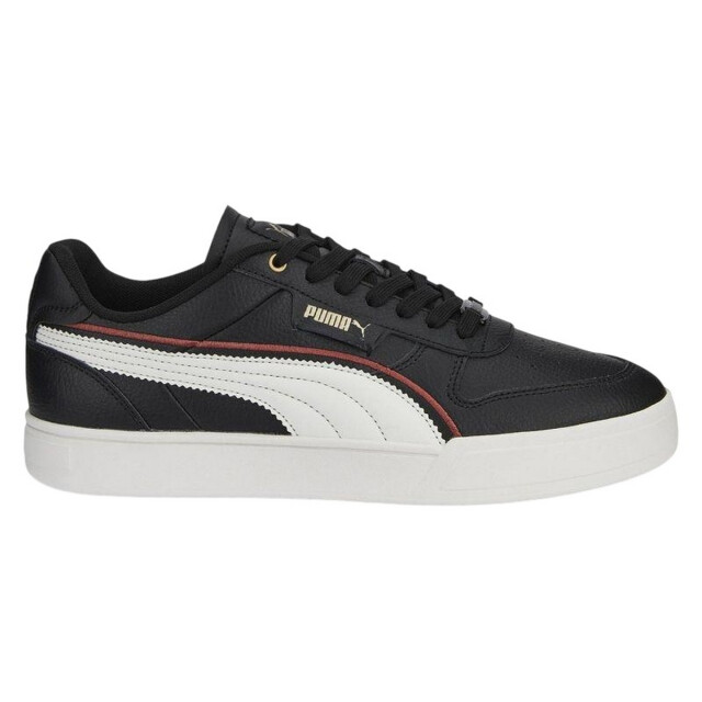 Puma Heren caven dime fc leren trainers UTPP3174_black large
