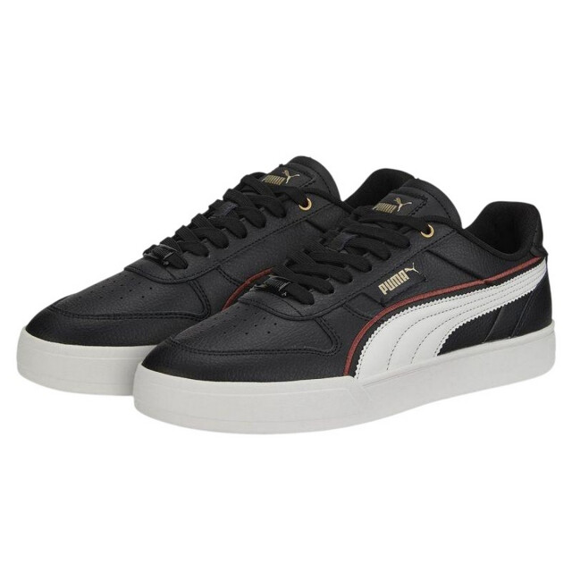 Puma Heren caven dime fc leren trainers UTPP3174_black large