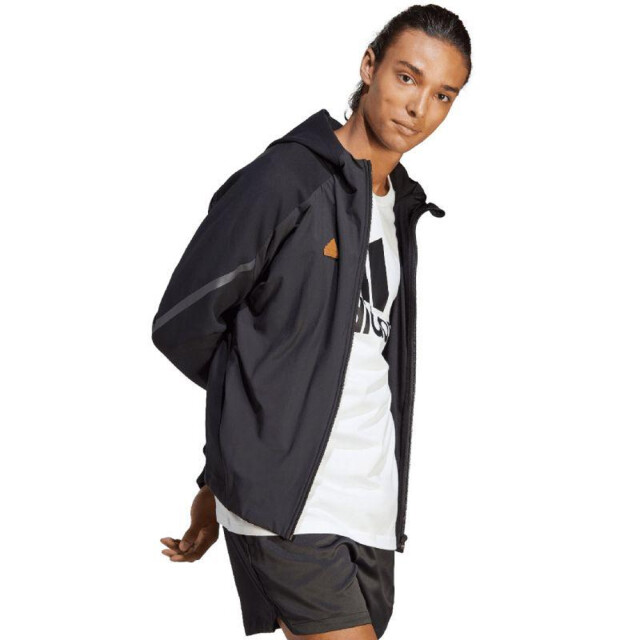 Adidas Heren essentials groot logo single jersey t-shirt UTPP3173_white large