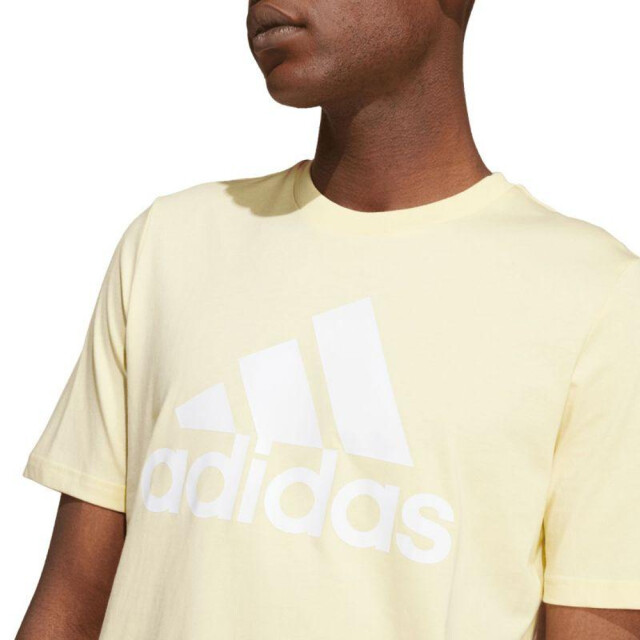 Adidas Heren essentials groot logo single jersey t-shirt UTPP3173_yellow large
