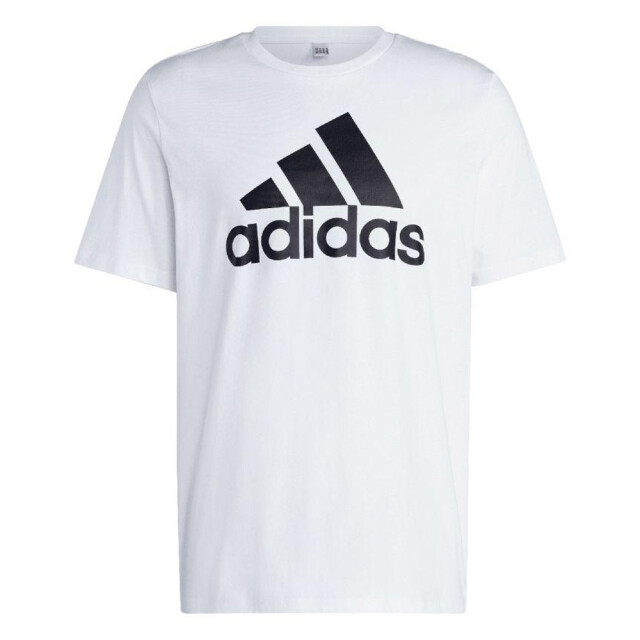 Adidas Heren essentials groot logo single jersey t-shirt UTPP3173_white large