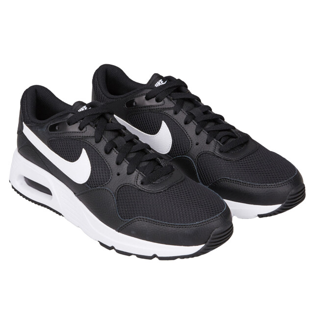 Nike Heren air max sc leren trainers UTPP3094_black large