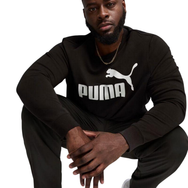 Puma Heren ess no.1 logo crew neck sweatshirt UTPP3134_black large