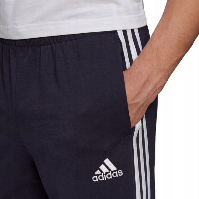 Adidas Heren essentials single jersey 3 strepen tracksuit broek UTPP3046_navyblue large
