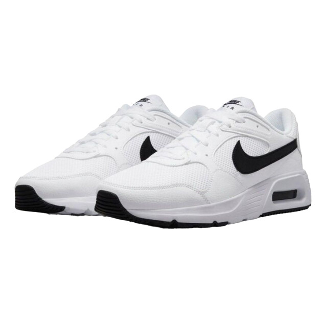 Nike Heren air max sc leren trainers UTPP3094_white large