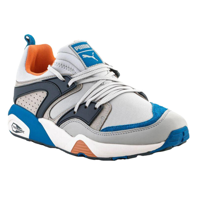 Puma Heren blaze of glory trainers UTPP3096_bluegreysilver large