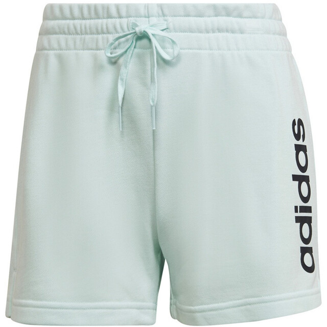Adidas Dames essential logo slim shorts UTPP3063_blue large
