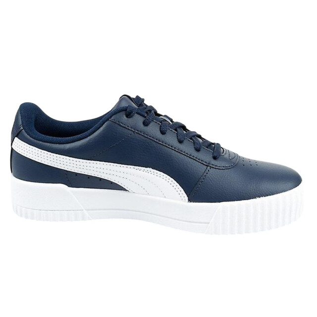 Puma Dames carina leren trainers UTPP3006_navyblue large