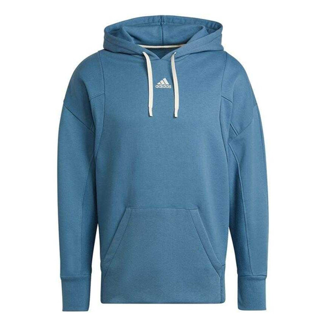 Adidas Heren logo pullover hoodie UTPP2961_blue large