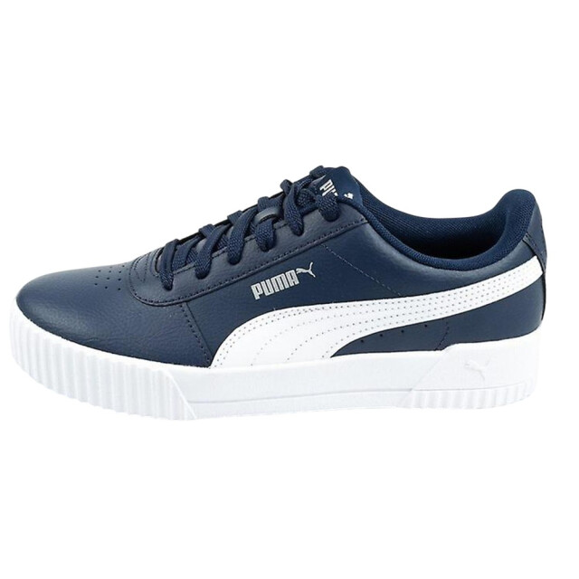 Puma Dames carina leren trainers UTPP3006_navyblue large