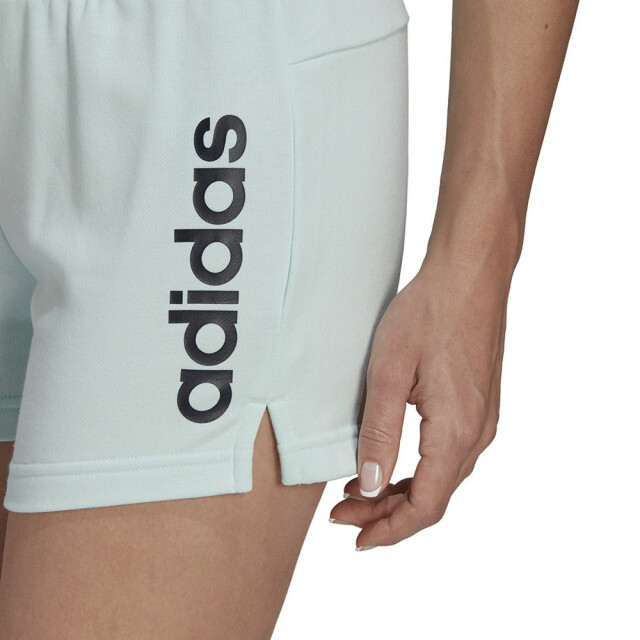 Adidas Dames essential logo slim shorts UTPP3063_blue large