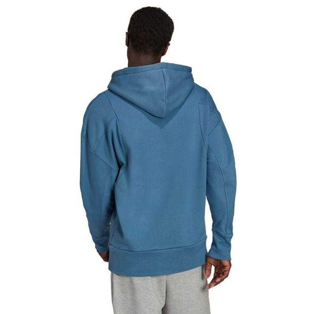 Adidas Heren logo pullover hoodie UTPP2961_blue large