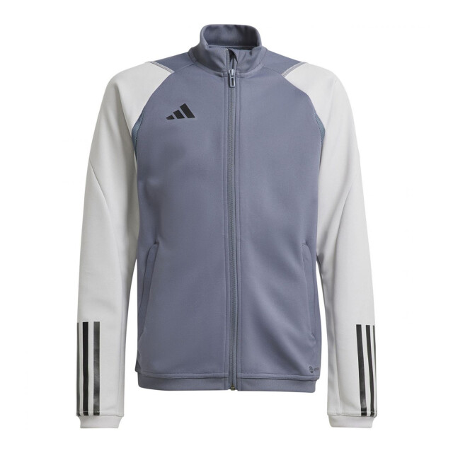 Adidas Tiro 23 trainingsjack voor kinderen/kinderen UTPP2893_greysilver large