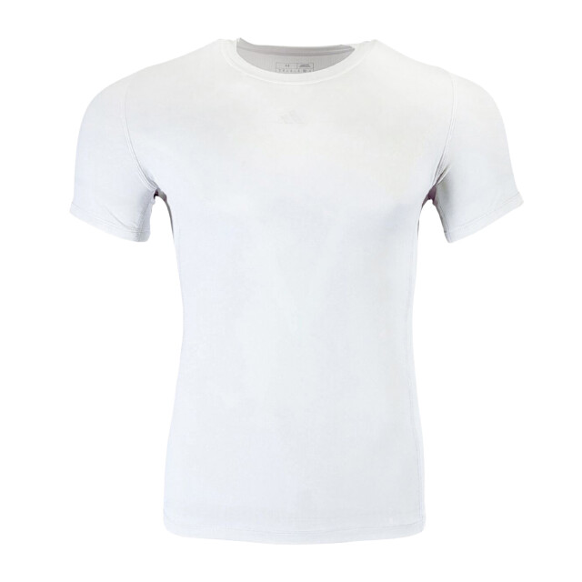Adidas Heren techfit aeroready t-shirt met korte mouwen UTPP2907_white large