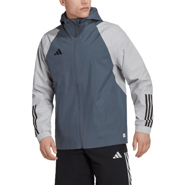 Adidas Heren tiro 23 competition all weather jacket UTPP2878_greysilver large