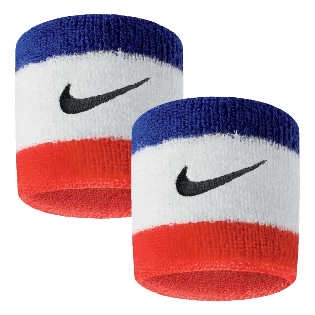 Nike Swoosh polsbandje (set van 2) UTPP286_whiteredblue large