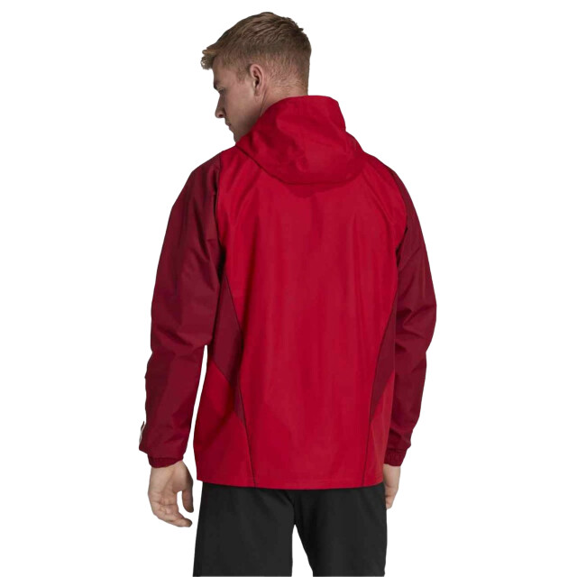 Adidas Heren tiro 23 competition all weather jacket UTPP2878_red large